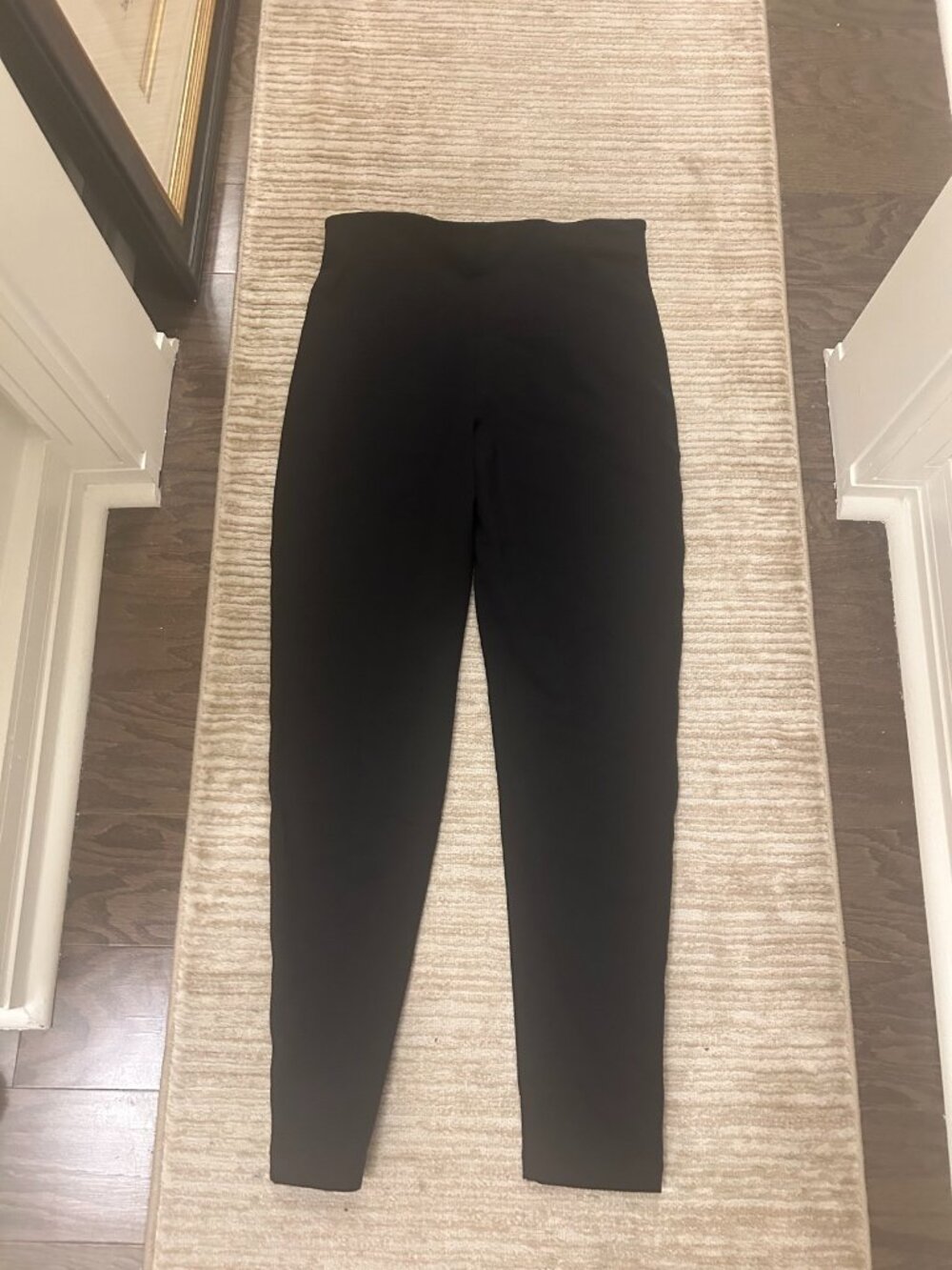 Equestrian Black Pull-On Stretch Pants Elastic Waist
